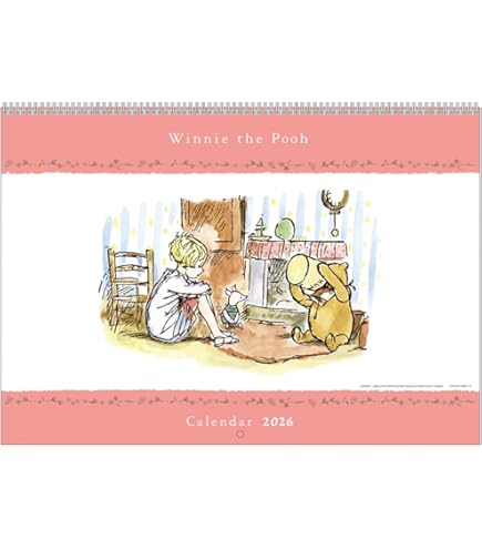Amazon.co.jp: 2025年 クラシック プー(壁掛け) カレンダー No.214