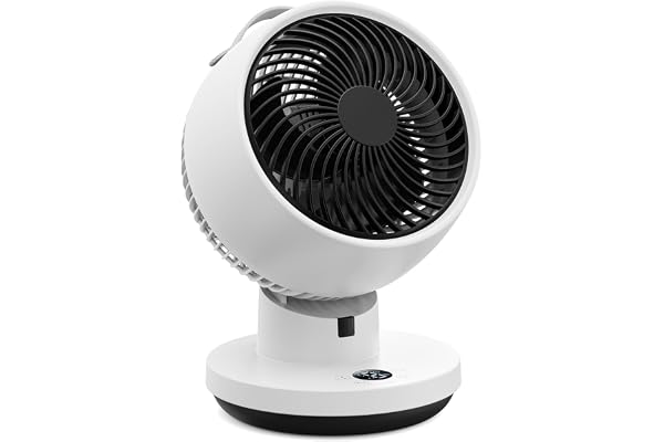 サーキュレーター DCモーター 静音 【2026 先行発売モデル＆省エネ・分解丸洗い】扇風機 兼用 360度首振り 強力送風 6段階風量調節 小型 リモコン付き タイマー機能 6-30畳対応 換気/空気循環/部屋干し 梅雨除湿 衣類乾燥 冷房/暖房 組み立て簡単 日本語取扱説明書付き
