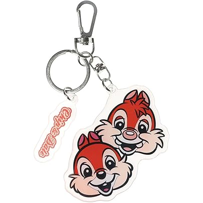 Amazon.co.jp: チップ＆デール キーチェーン セット キーホルダー ペア