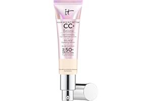 IT Cosmetics CC+ Cream Illumination (Fair) - Radiant Full Coverage Foundation With SPF 50+, Color Corrector & Hydrating Anti-