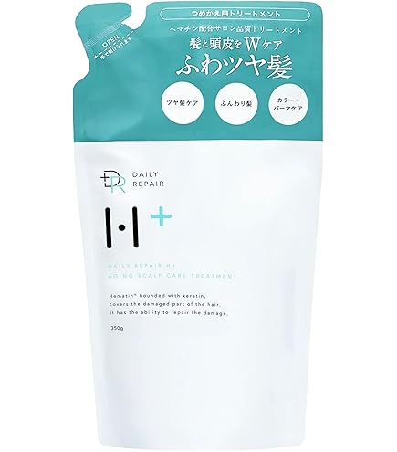 Amazon | DRH+ デイリーリペアH+ スカルプシャンプー 【ヘマチン
