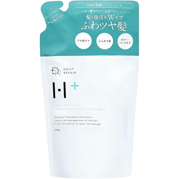 Amazon | DRH+ デイリーリペアH+ スカルプシャンプー 【ヘマチン