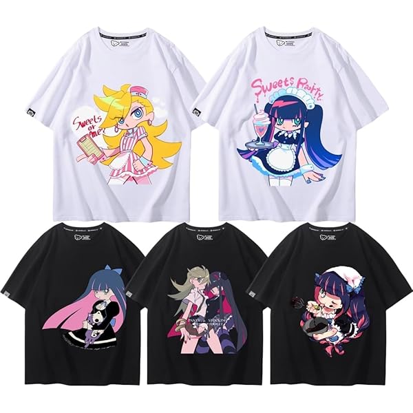 Amazon | New パンティ&ストッキングwithガーターベルト Tシャツ