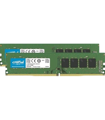 Amazon.co.jp: crucial 32GB Kit (16GBx2) DDR4 2666 MT/s (PC4-21300