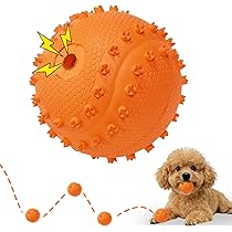Amazon | LaRoo 犬用おもちゃ ボール 音が鳴る 水に浮く 耐久性天然