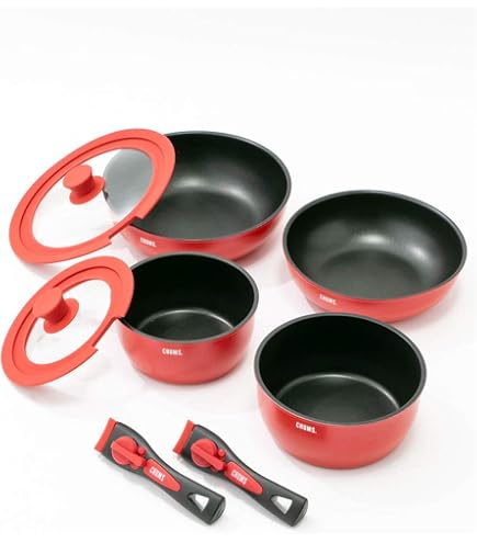 Amazon.co.jp: [Chums] 調理器具 フライパン 鍋 セット クックウェア