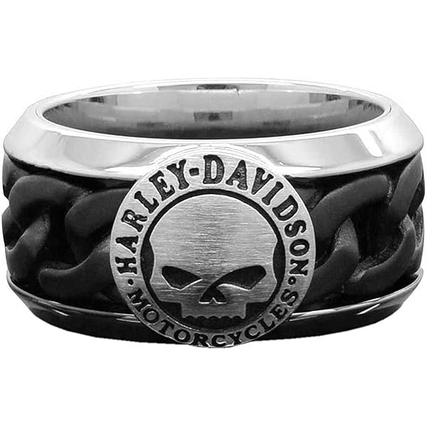 Amazon | ハーレーダビッドソン メンズ シグネットリング