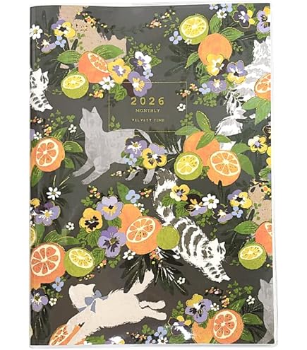 Amazon.co.jp: Tomoko Hayashi Close-Pin 2024 B6 Weekly Cat and