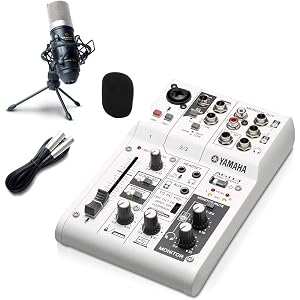 YAMAHA AG03 録音セット 動画配信 (高音質配信・録音セット)