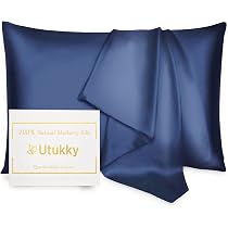 Amazon｜Utukky シルクシーツ ボックスシーツ シルク100％ 夏用 冷感