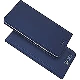 honor 9 ケース 手帳型 honor 9 手帳 huawei honor9 ケース 手帳 財布ケース 【iCoverCase】 内蔵マグネット スマホケース カードポケット スタンド機能 軽量 超薄型 耐摩擦 【選べる４色】ブルー