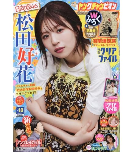 松田好花 日向坂46 週刊少年チャンピオン クオカード QUOカード 抽プレ