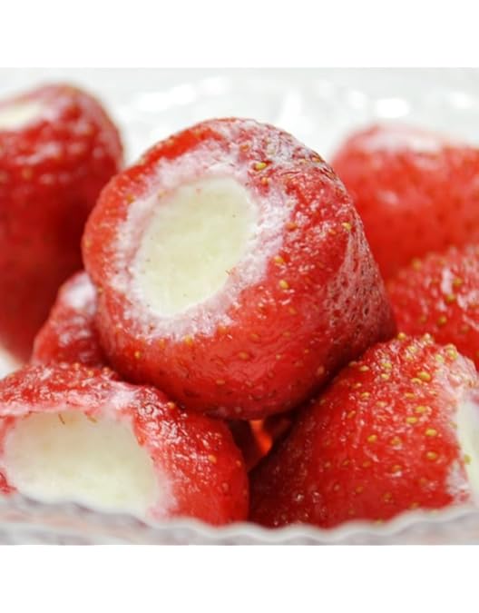 Amazon.co.jp: 業務用 苺まるごと練乳入りアイス 20g×50個入 アイス