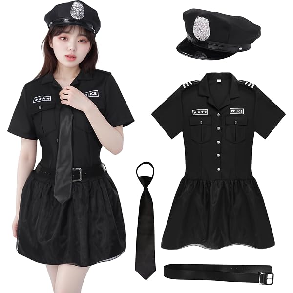 Amazon.co.jp: Soochat 警察帽 警官帽 警官 キャップ 警察 コスプレ