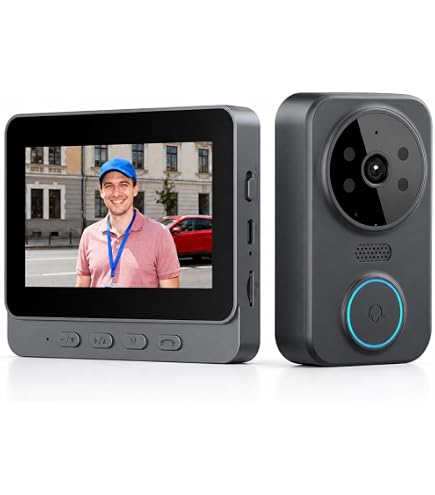 Amazon.co.jp: ZAIDER インターホン ワイヤレス 工事不要 ドアホン