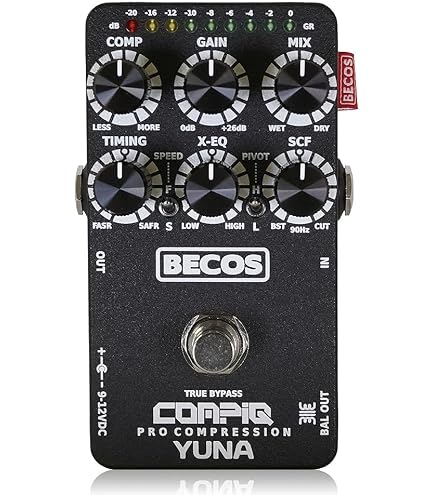 Amazon | BECOS CompIQ MINI Pro V2.0 コンプレッサー ギター