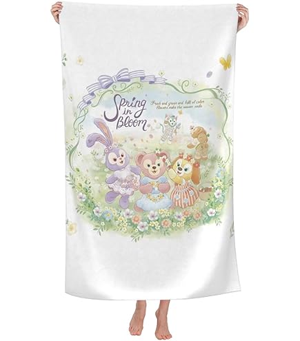 Amazon.co.jp: ダッフィー＆フレンズ バスタオル ダッフィー シェリー