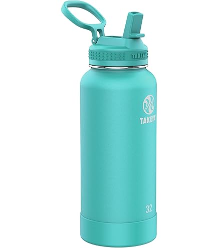 Ix*40oz Bottle&Handle Hot Mug Cup Thermal Stainless Steel Tumbler With Straw Vacuum Flask*tv