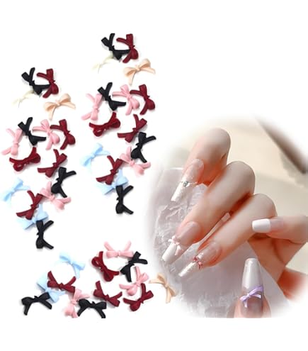 Amazon.co.jp: 一つ結びシナモン 3dネイルパーツ : ビューティー