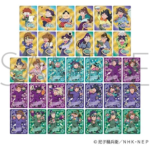 Amazon.co.jp: 忍たま乱太郎 百面相缶バッジ 寝巻き姿の段 13個入りBOX