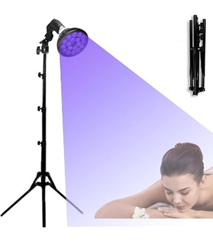 Amazon.co.jp: 日焼けランプ ボディと顔用 日焼けライト 395nm UV 54W