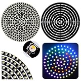 MOKUNGIT WS2812B 241 Leds Ring 5050 RGB+Warm White 2700K LED Ring Lamp Light with Integrated Driver 