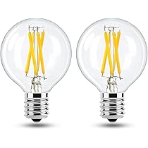 Amazon | E17 LED電球 調光器対応 40W 電球色 エジソン フィラメント