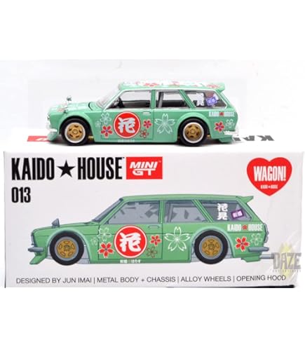 Amazon | MINI GT KAIDO HOUSE - DATSUN KAIDO 510 WAGON (HANAMI V3