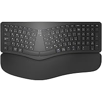 Amazon | Ewin エルゴノミクス キーボード Bluetooth JIS配列 疲れ