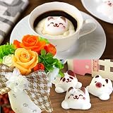 ロイヤルガストロ Latte ラテ マシュマロ ラテマル 3個 プリザーブドフラワー オレンジ お家のギフト箱 手さげ袋 花 フラワー お菓子