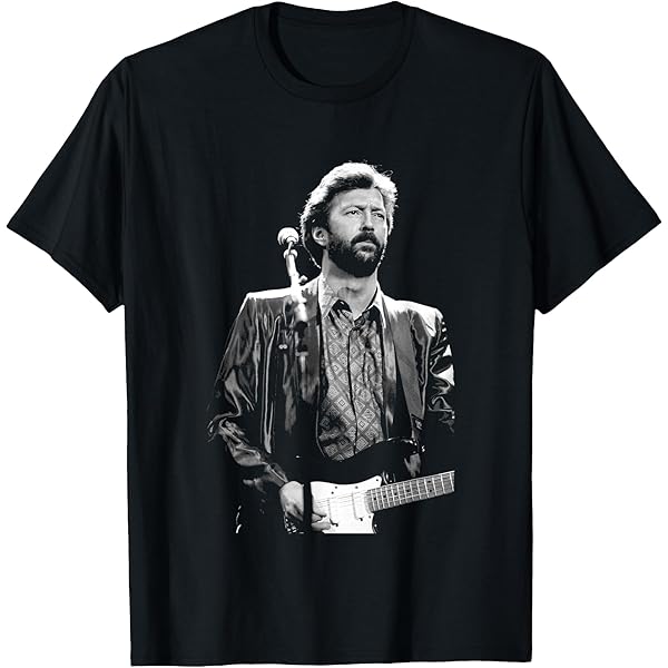 Amazon | Eric Clapton T Shirt エリック・クラプトン 欧米風 T