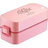 アスベル ランチボックス2段 ハートフルツリー バッグ付 「ランタス」 ピンク SS-T620