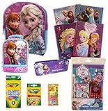 Disney Frozen Back To School Bundle - Backpack, Lunch Box & Supplies - 17 Piece Bundle [並行輸入品]