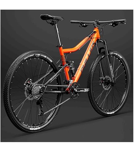 Amazon | メンズファットタイヤマウンテンバイク、26インチホイール7