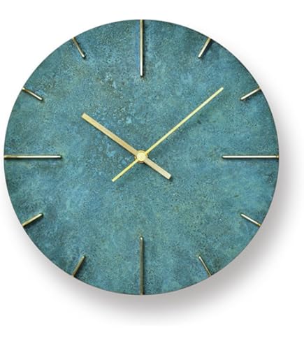 Amazon.co.jp: 掛け時計 Quaint クエィント 時計 斑紋黒染色AZ15-06 BK