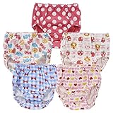 西松屋 EFD 5枚組ショーツ（ウサギネコ・キャンディ・リボン・ドット・ハート）【90cm・95cm】 ベビー ベビーサイズ 女の子 90