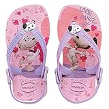 [ハワイアナス] ビーチサンダル ベビー・スヌーピー havaianas BABY SNOOPY 全2色 ブラジル製 国内正規品 (22（14.0cm）, 2604 ピンク/ライラック)