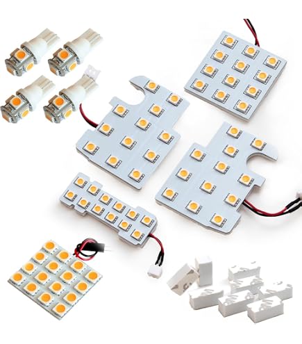 Amazon | 【電球色/3000K】 タント LED ルームランプ L375S L385S 9点