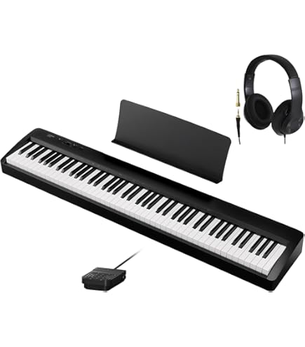 Amazon | KAWAI ポータブル型デジタルピアノ ES110 B ブラック 88鍵