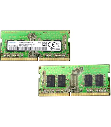 Samsung 16GB(8GB×2) DDR4 2400MHz Samsung 16GB (2x8GB) DDR4 2400MHz PC4-19200 (PC4-2400T) CL17