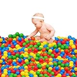 teanfaベビーキッドおもちゃSwim Pit ToyカラフルボールOceanプラスチックボール