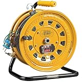ハタヤ(HATAYA) サンタイガーテモートリール 標準型 漏電遮断器付 接地付 30m GB-130K
