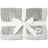 アグ ブランケット ダッフィールド 毛布 海外正規品 DUFFIELD THROW （カラー：Seal Heather ） UGG [並行輸入品]