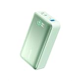 Anker Power Bank (10000mAh, 30W) グリーン | モバイルバッテリー 10K 10000mAh 30W出力 3ポート 大容量 LEDディスプレイ搭載【USB PD/PowerIQ搭載/PSE技術基準適合】iPhone 1