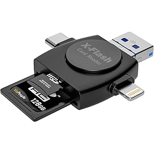 メモリカードリーダー 4in1 SDメモリー カードリーダー USBマルチカードリーダー Lightning/TYPE… メモリカードリーダー 4in1 SDメモリー カードリーダー USBマルチカードリーダー Lightning/TYPE…