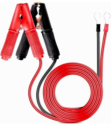 Amazon | ELECTOP アップグレード 10AWG バッテリーワニ口