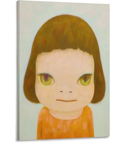 Amazon.co.jp: 奈良美智 ポスター 勉強中 : 奈良美智: ホーム＆キッチン