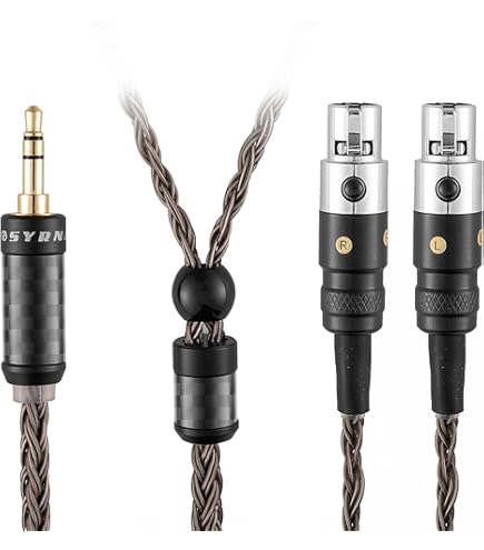 Amazon | NewFantasia 4.4mm バランスケーブル Audeze LCD-2、LCD-4