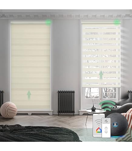 遮光　ロールスクリーン　2個セット Yoolax 電動 Amazon｜Yoolax 電動デュアルロールスクリーン 二層構造 生地サンプル