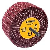 DEWALT DAFE7L0610 4-Inch by 1 3/4-Inch by 1/4-Inch 60g Finshing Flap Wheel [並行輸入品]